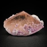Morganite Crystal with Lepidolite